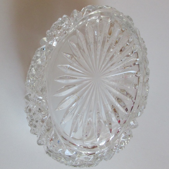 Lead Crystal mini handleless basket - Picture 4 of 8